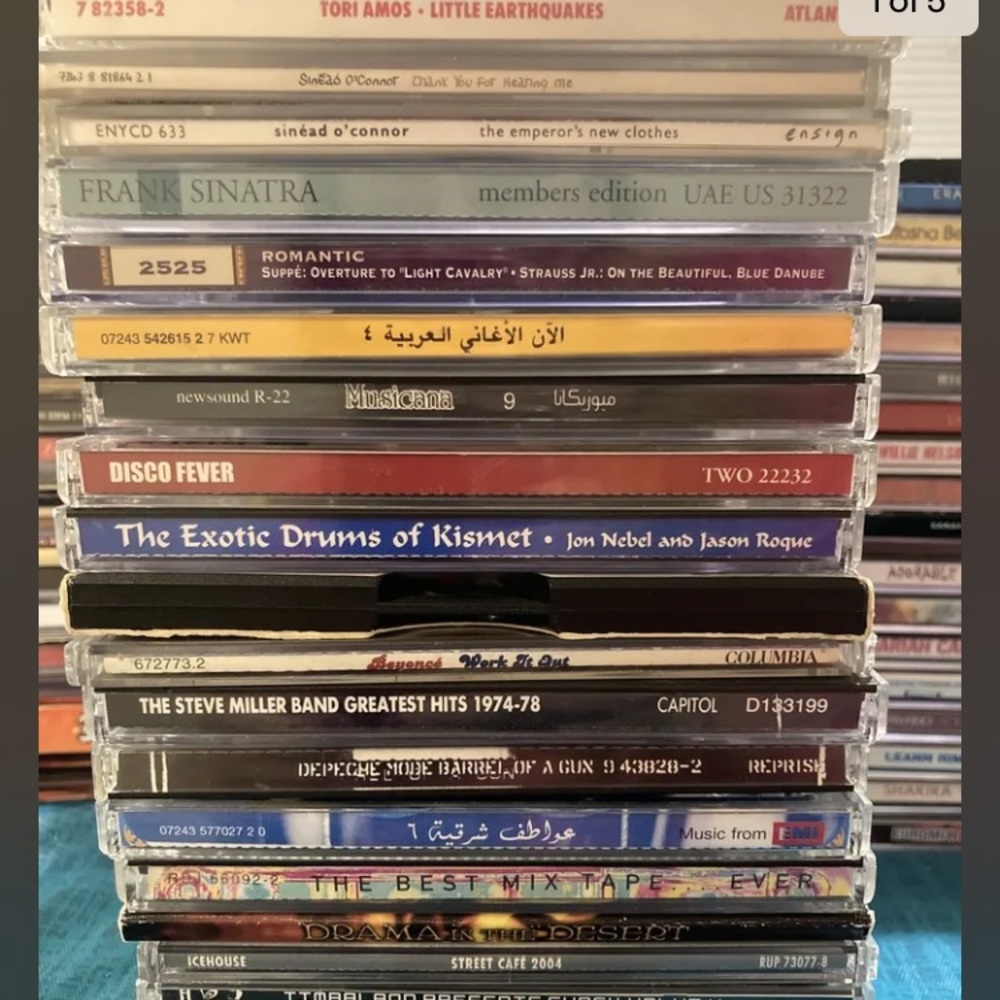 CD Collection of 88 Mixed 🎶 Music!! Tori Amos, New Order,Shakira,Sinead ………….,.